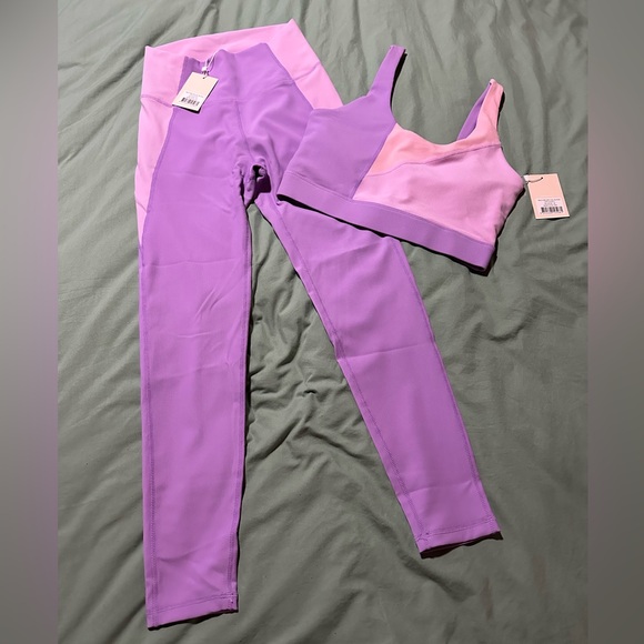 Wilo Pants - New Wilo Color Block Workout Set